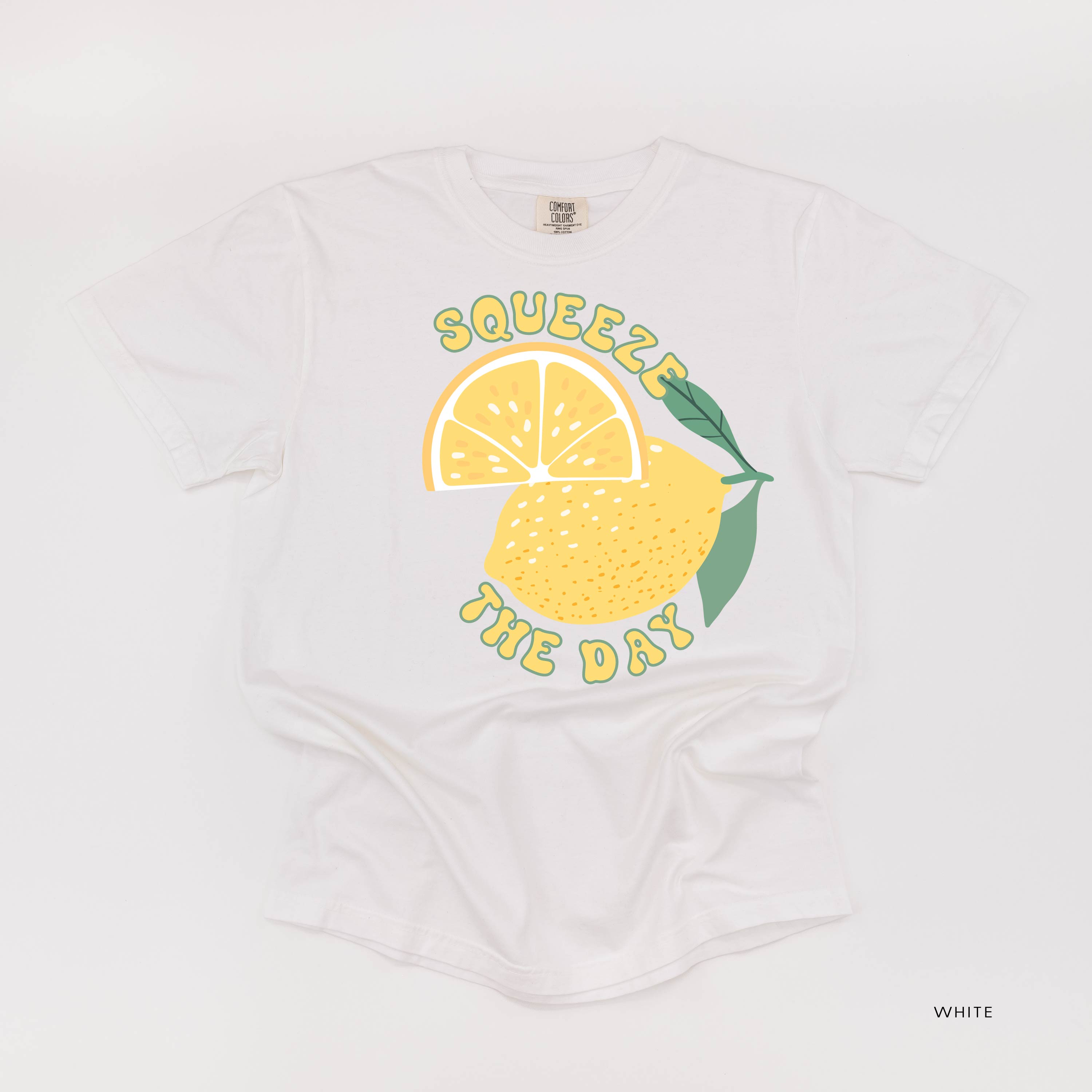 Squeeze the Day - Comfort Colors Tee Little Mama Shirt Shop