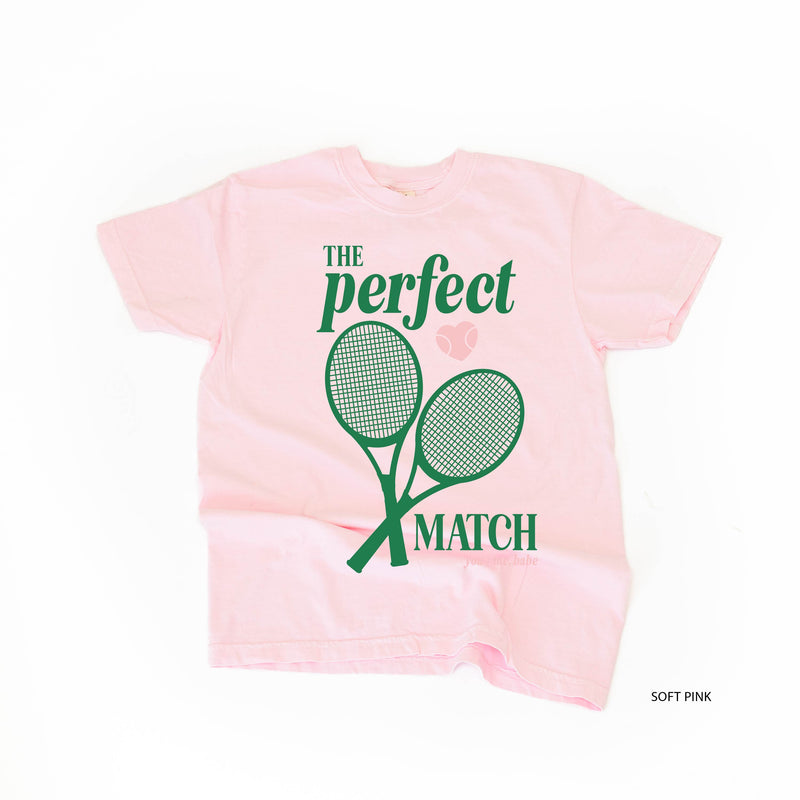 Tennis - The Perfect Match - Comfort Colors Tee