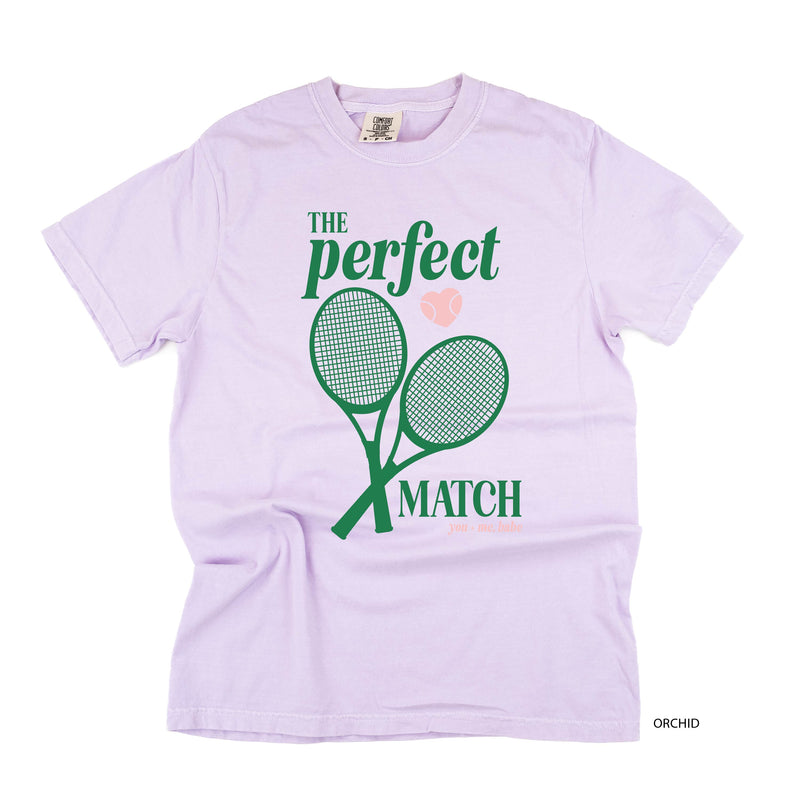 Tennis - The Perfect Match - Comfort Colors Tee