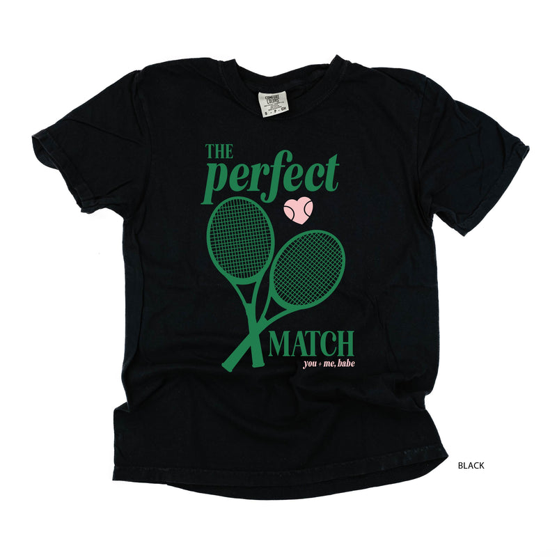 Tennis - The Perfect Match - Comfort Colors Tee