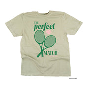 Tennis - The Perfect Match - Comfort Colors Tee Little Mama Shirt Shop