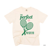 Tennis - The Perfect Match - Comfort Colors Tee Little Mama Shirt Shop