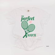 Tennis - The Perfect Match - Comfort Colors Tee Little Mama Shirt Shop