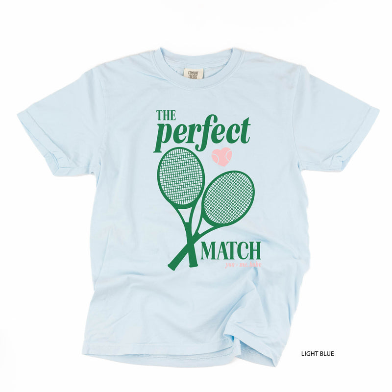 Tennis - The Perfect Match - Comfort Colors Tee