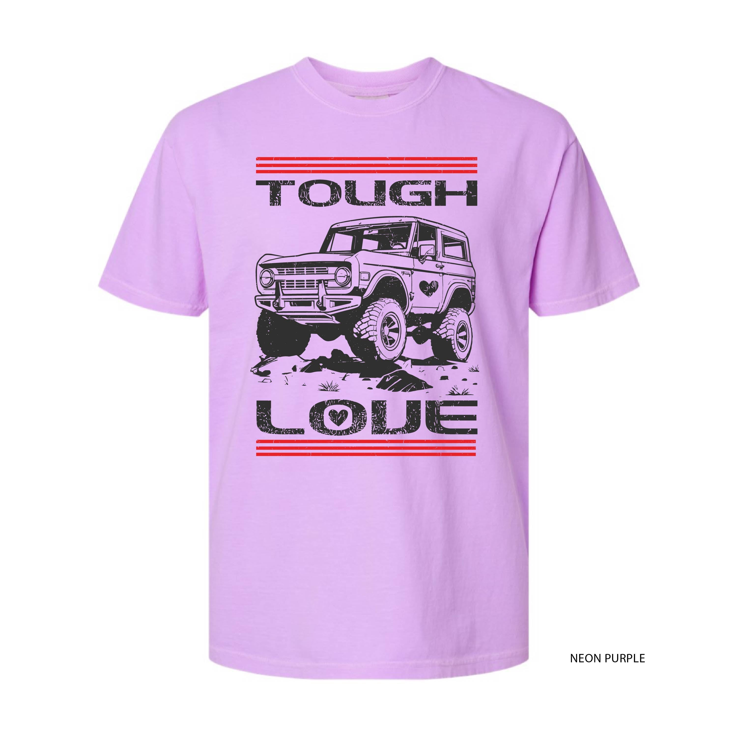 Tough Love Bronco - Comfort Colors Tee Little Mama Shirt Shop