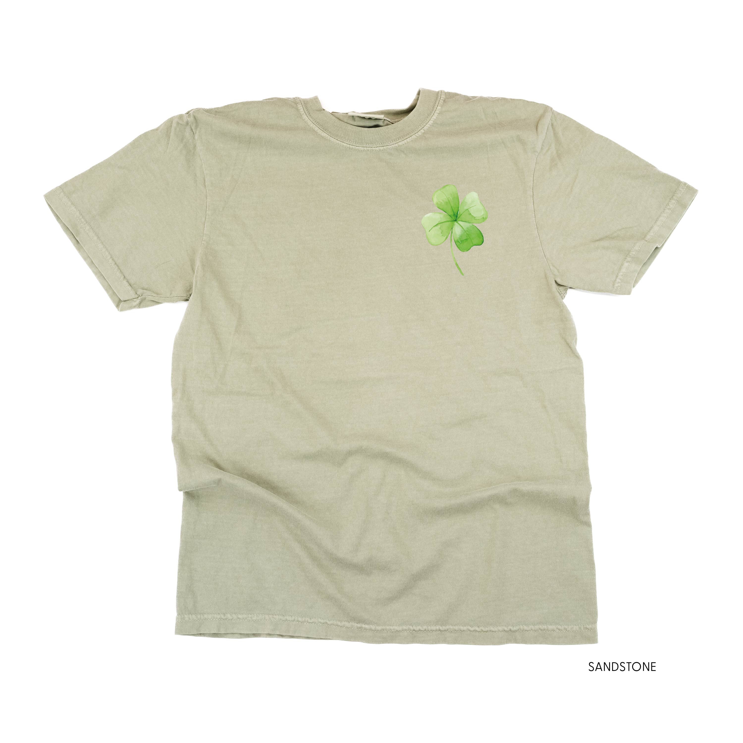 Watercolor Lucky You (pf&b) - Comfort Colors Tee Little Mama Shirt Shop