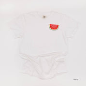 Pocket Fruit - Group of Smiley Fruit (pf&b) - Comfort Colors Tee Little Mama Shirt Shop