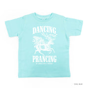 Dancing and Prancing in Jingle Bell Square - Child Tee Little Mama Shirt Shop