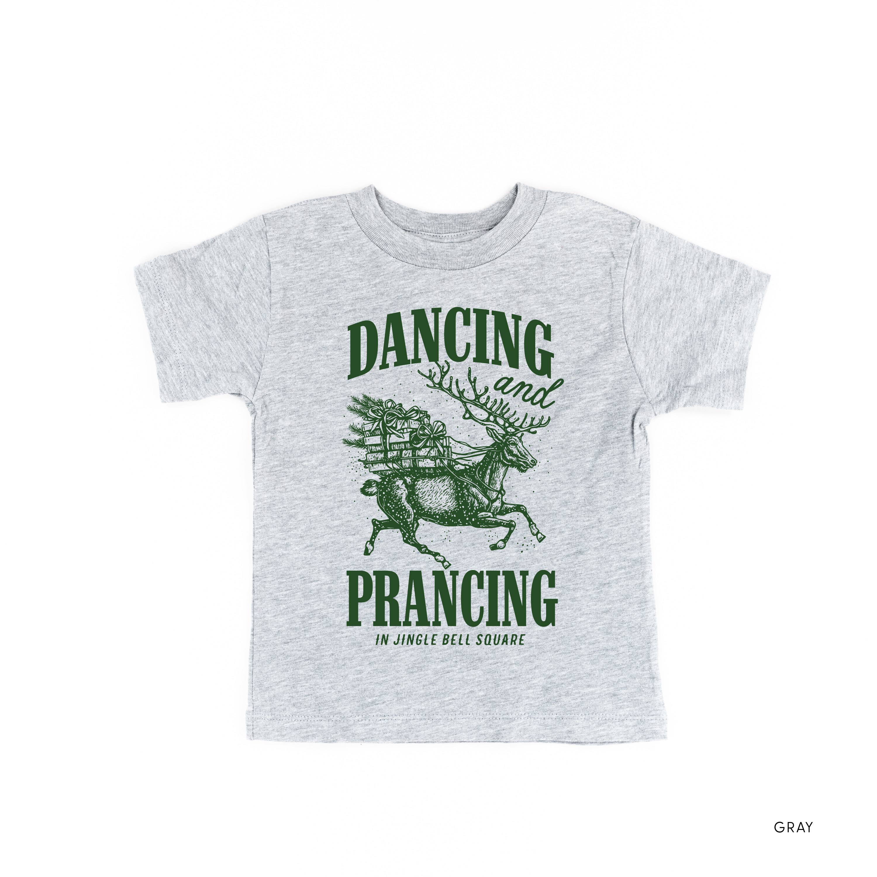 Dancing and Prancing in Jingle Bell Square - Child Tee Little Mama Shirt Shop