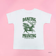 Dancing and Prancing in Jingle Bell Square - Child Tee Little Mama Shirt Shop