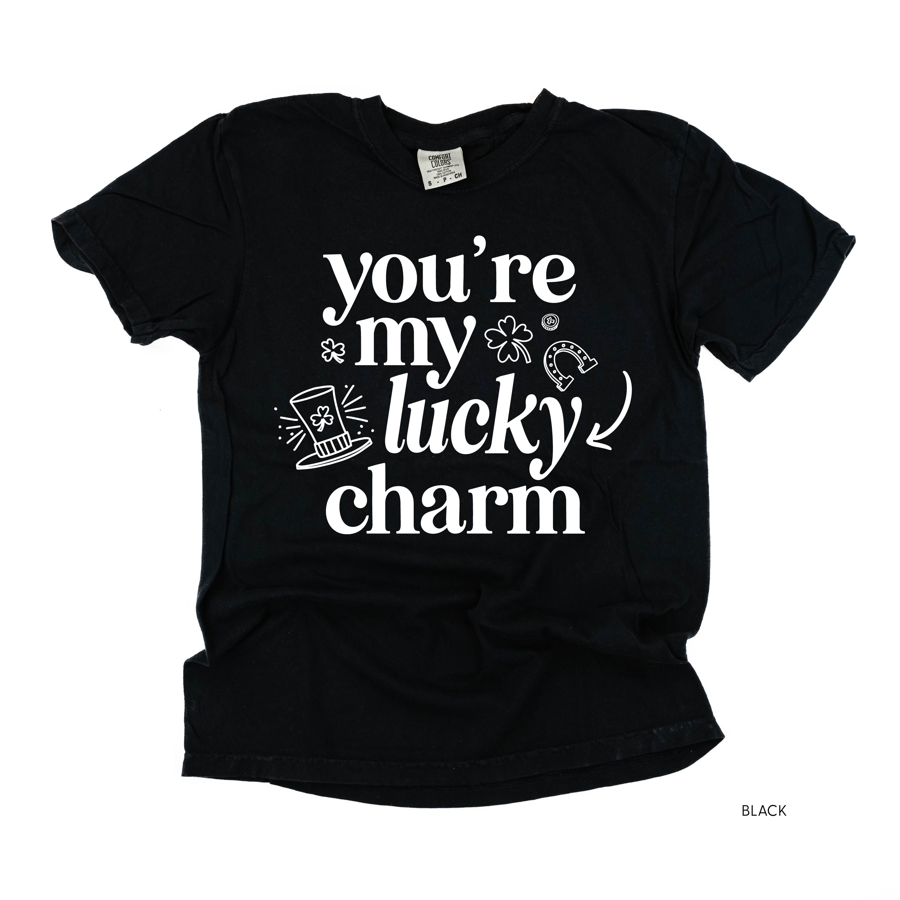 You're My Lucky Charm - Comfort Colors Tee Little Mama Shirt Shop