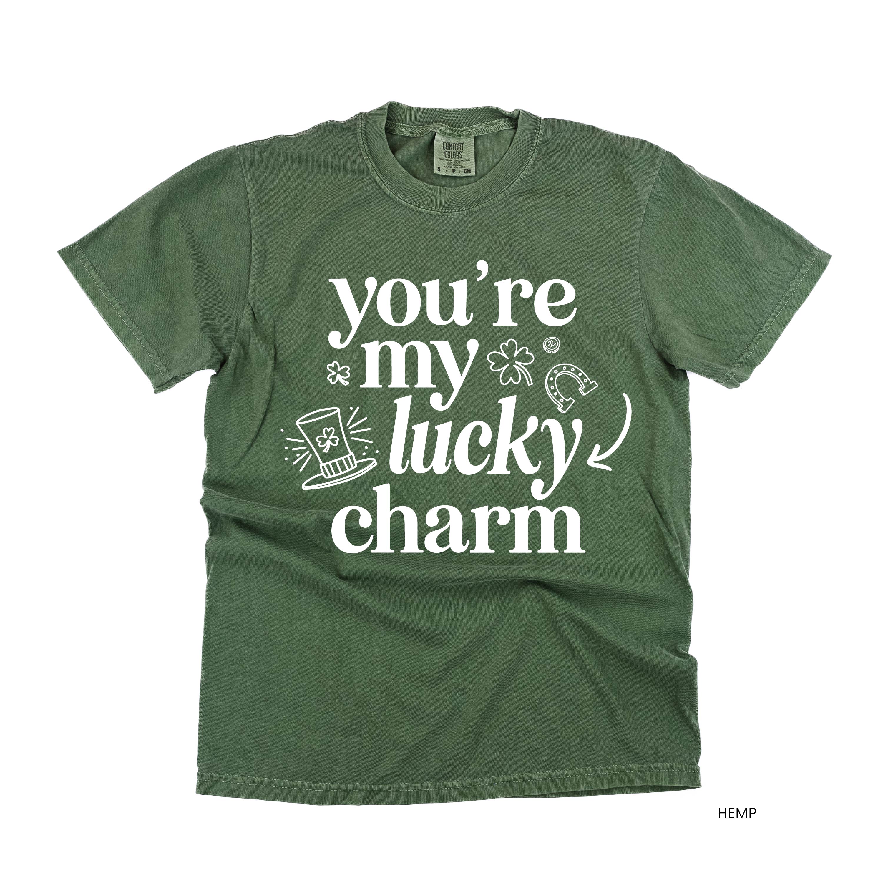You're My Lucky Charm - Comfort Colors Tee Little Mama Shirt Shop