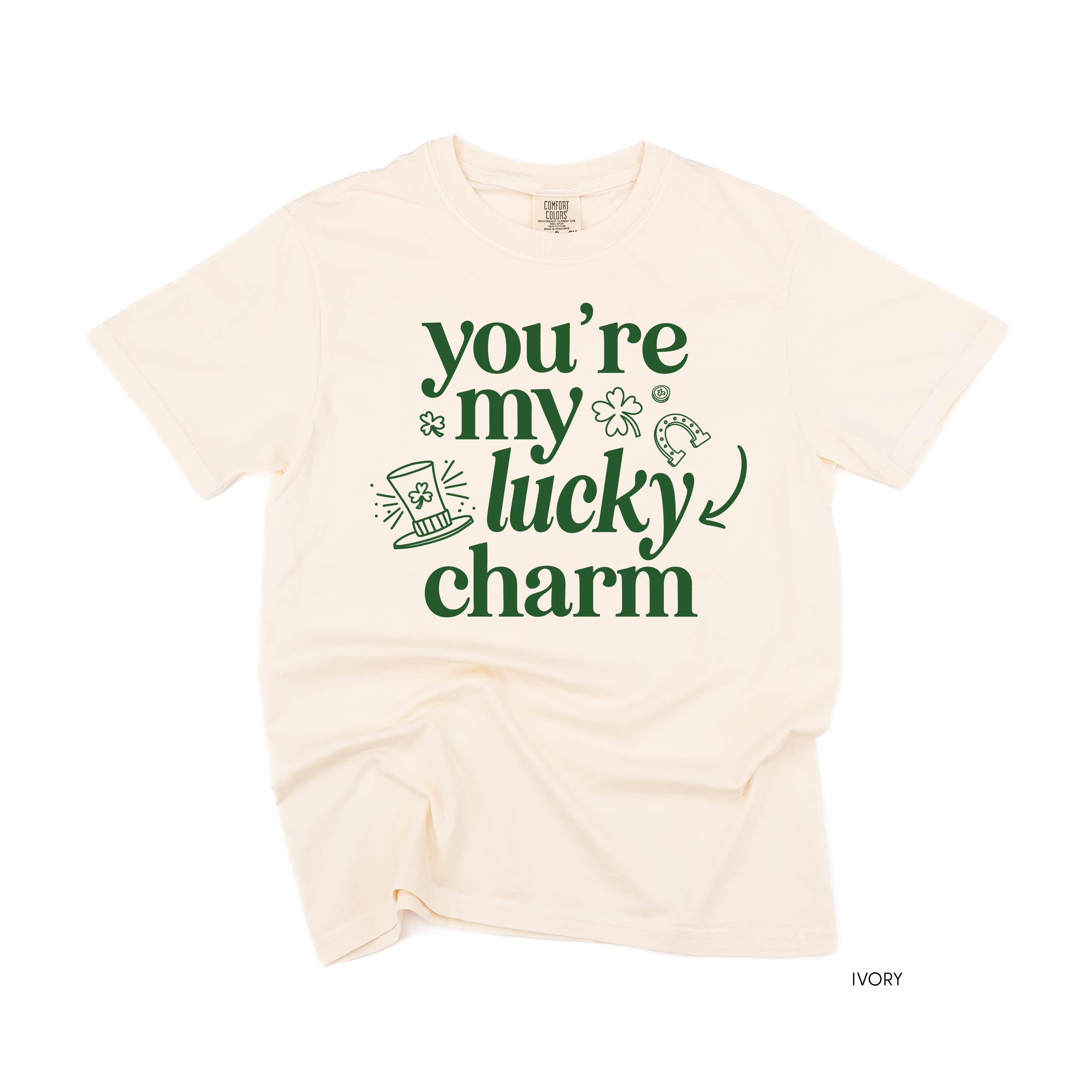 You're My Lucky Charm - Comfort Colors Tee Little Mama Shirt Shop