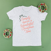Simply Havin' A Wonderful Christmas Time - Child Tee Little Mama Shirt Shop