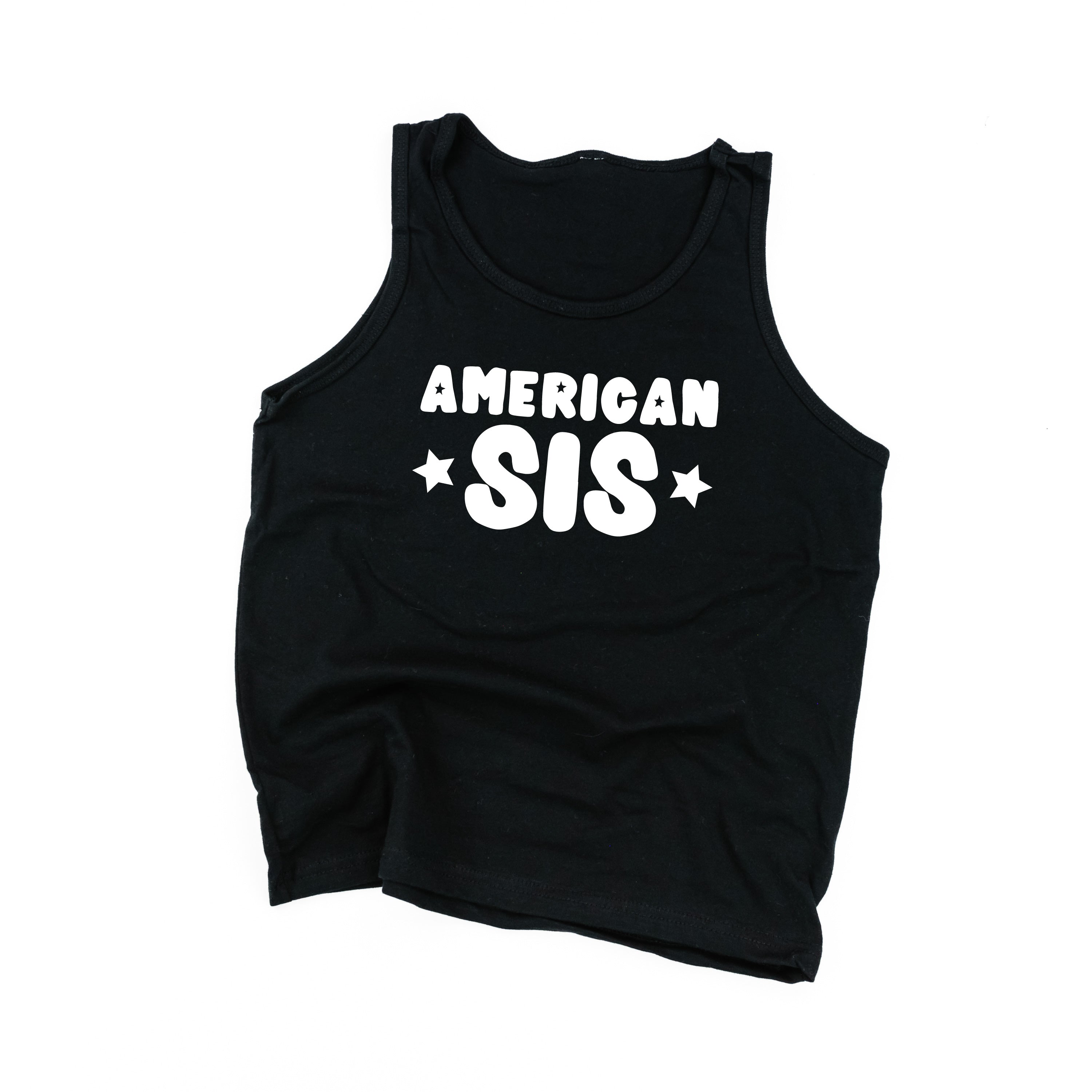 American Sis - Child Jersey TANK Little Mama Shirt Shop