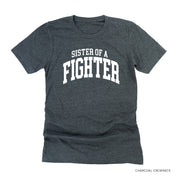 Sister of a Fighter - Varsity - Unisex Tee Little Mama Shirt Shop