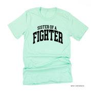 Sister of a Fighter - Varsity - Unisex Tee Little Mama Shirt Shop