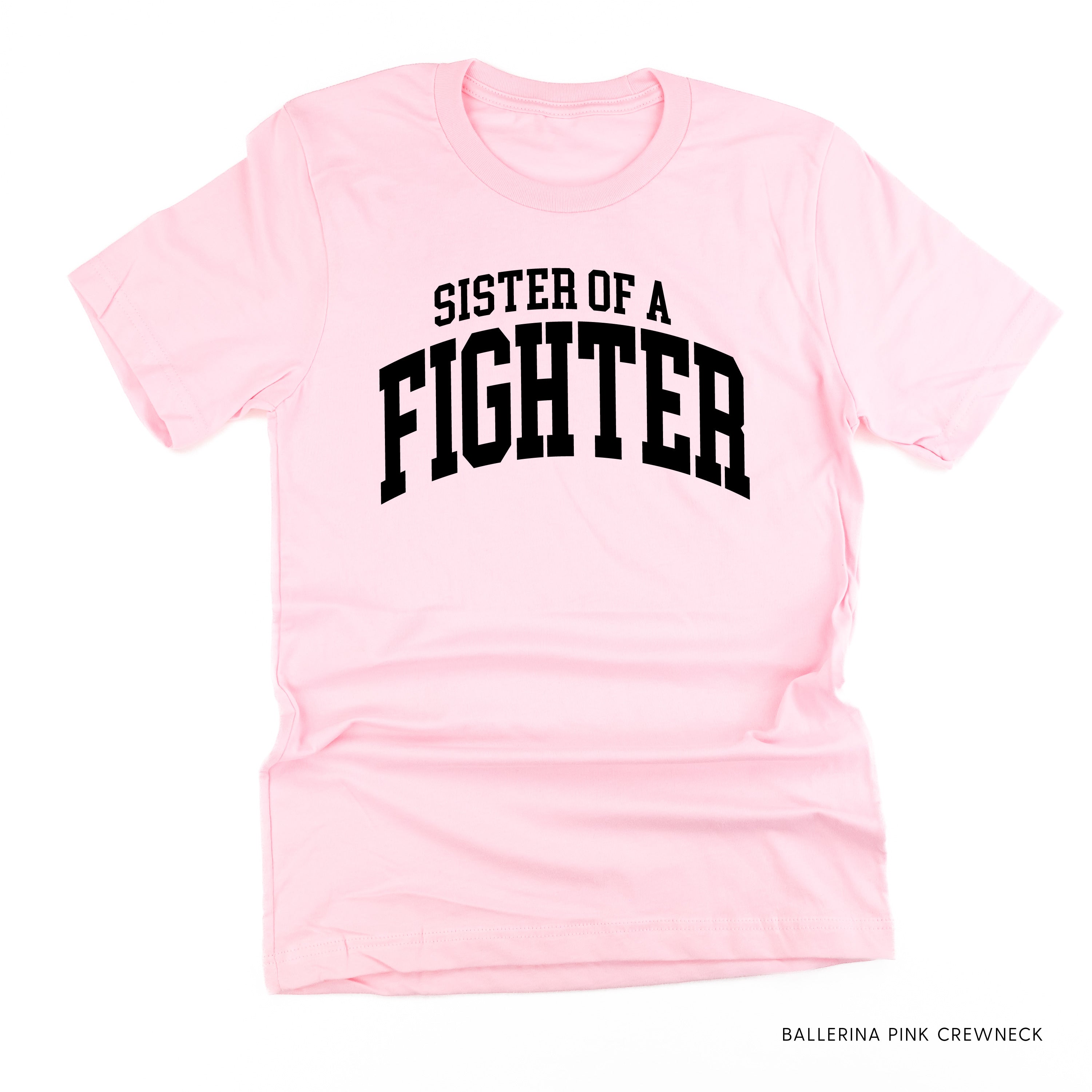 Sister of a Fighter - Varsity - Unisex Tee Little Mama Shirt Shop