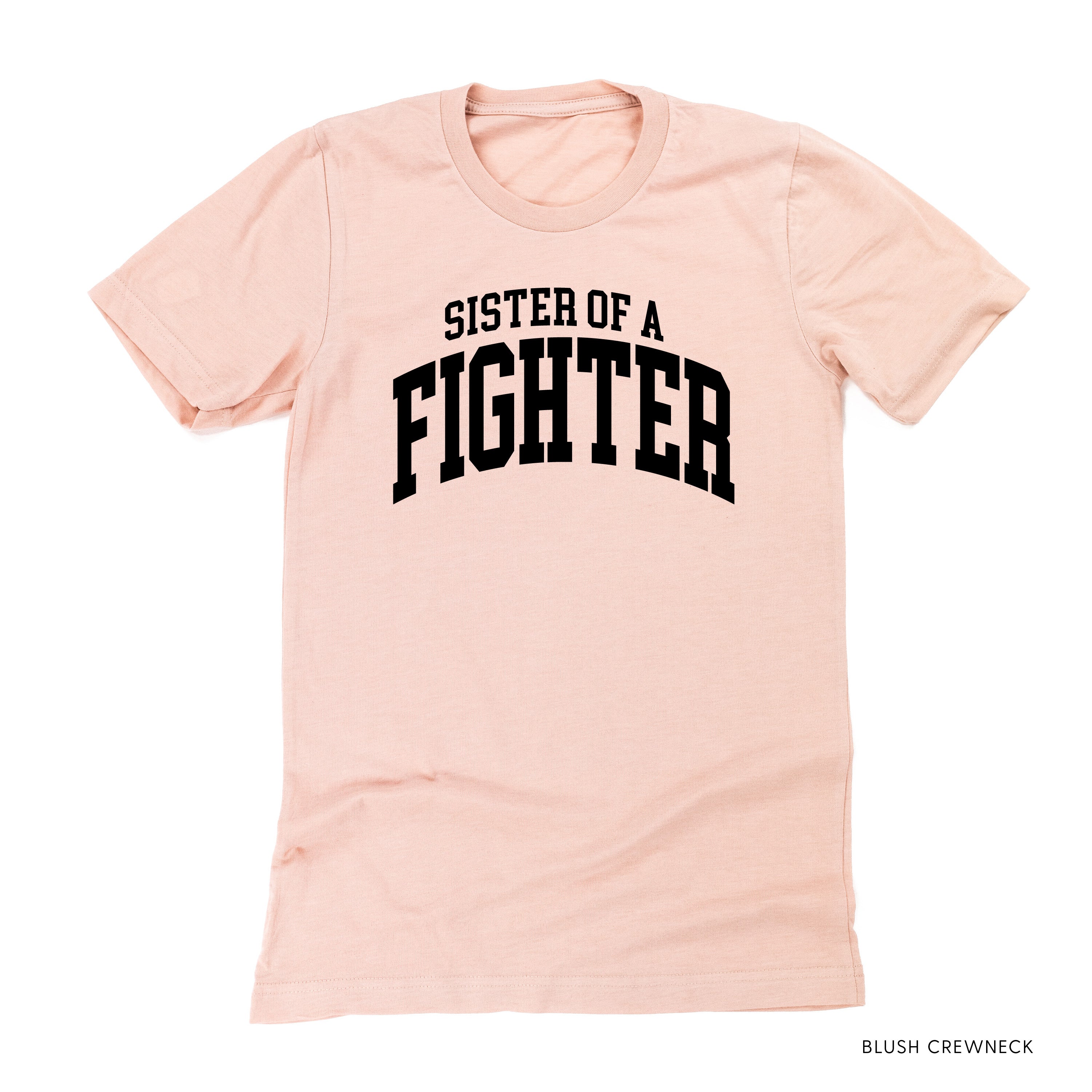 Sister of a Fighter - Varsity - Unisex Tee Little Mama Shirt Shop