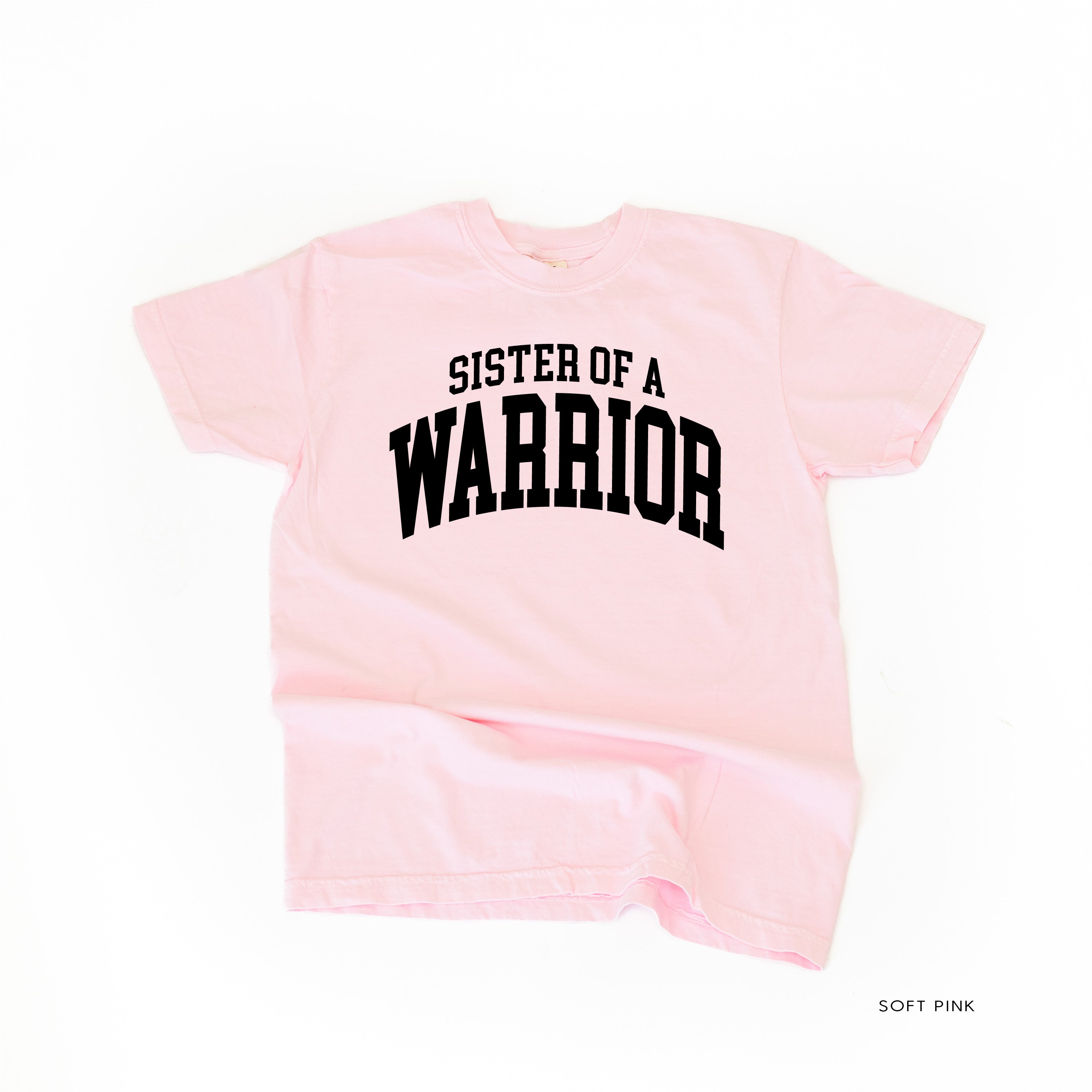 Sister of a Warrior - Varsity - Unisex Tee Little Mama Shirt Shop