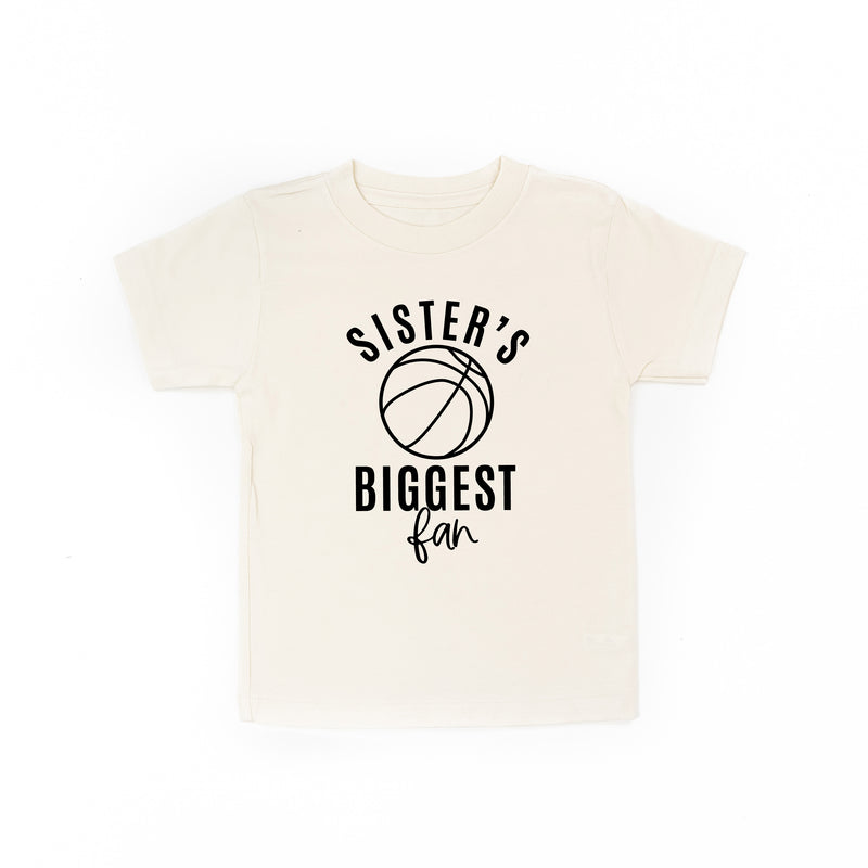 Sister's Biggest Fan - (Basketball) - Short Sleeve Child Shirt