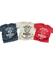 Sister's Biggest Fan - (Choose Your Sport) - Child STAR Tee Little Mama Shirt Shop