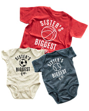 Sister's Biggest Fan - (Choose Your Sport) - Child STAR Tee Little Mama Shirt Shop
