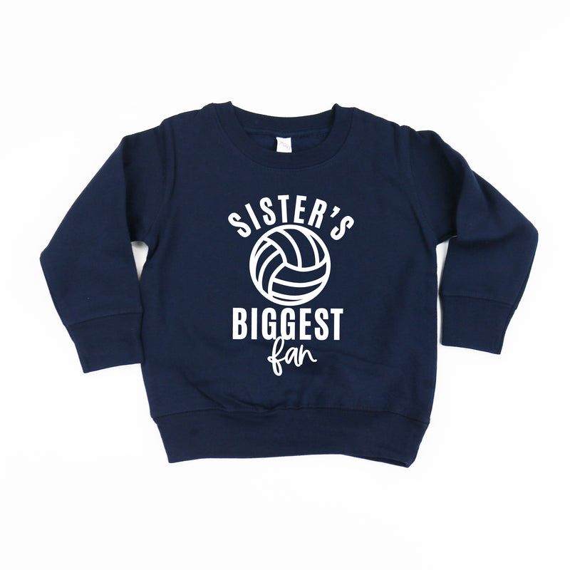 Sister's Biggest Fan - (Volleyball) - Child Sweater