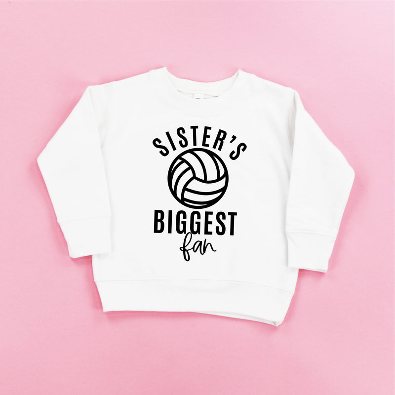 Sister's Biggest Fan - (Volleyball) - Child Sweater