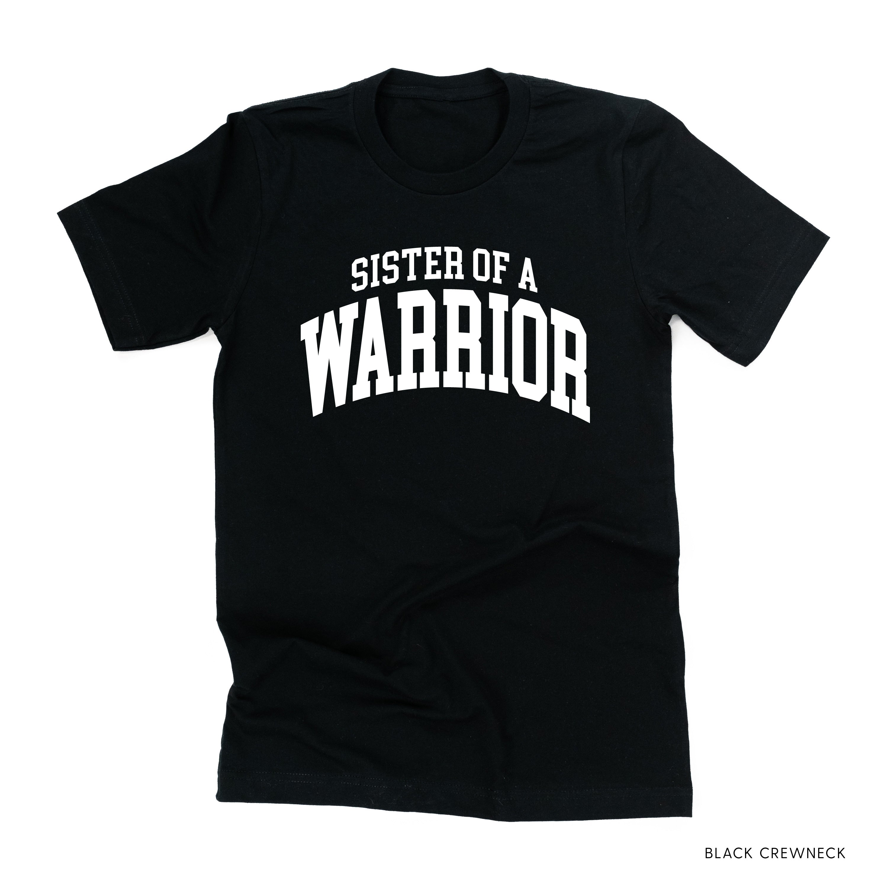 Sister of a Warrior - Varsity - Unisex Tee Little Mama Shirt Shop