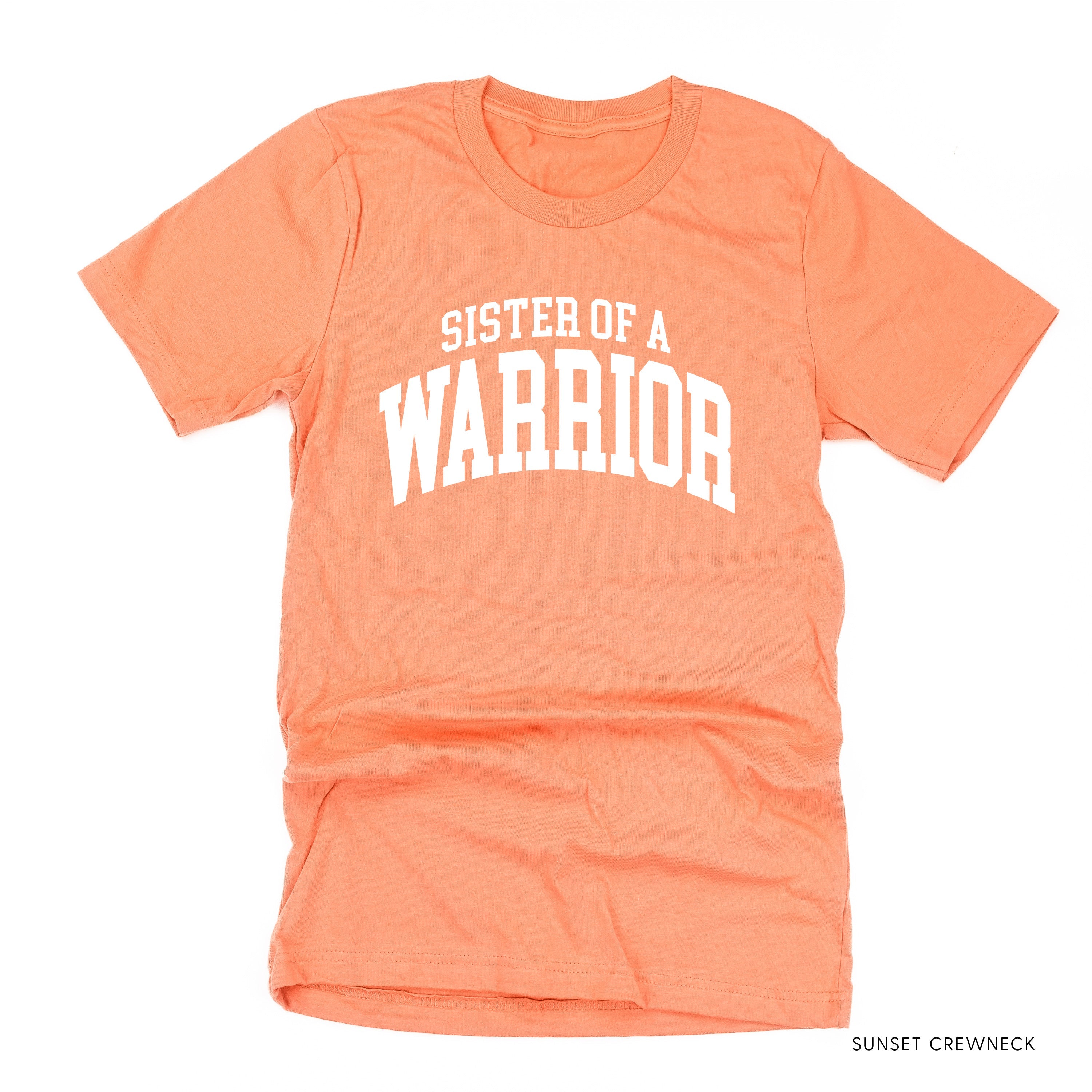 Sister of a Warrior - Varsity - Unisex Tee Little Mama Shirt Shop