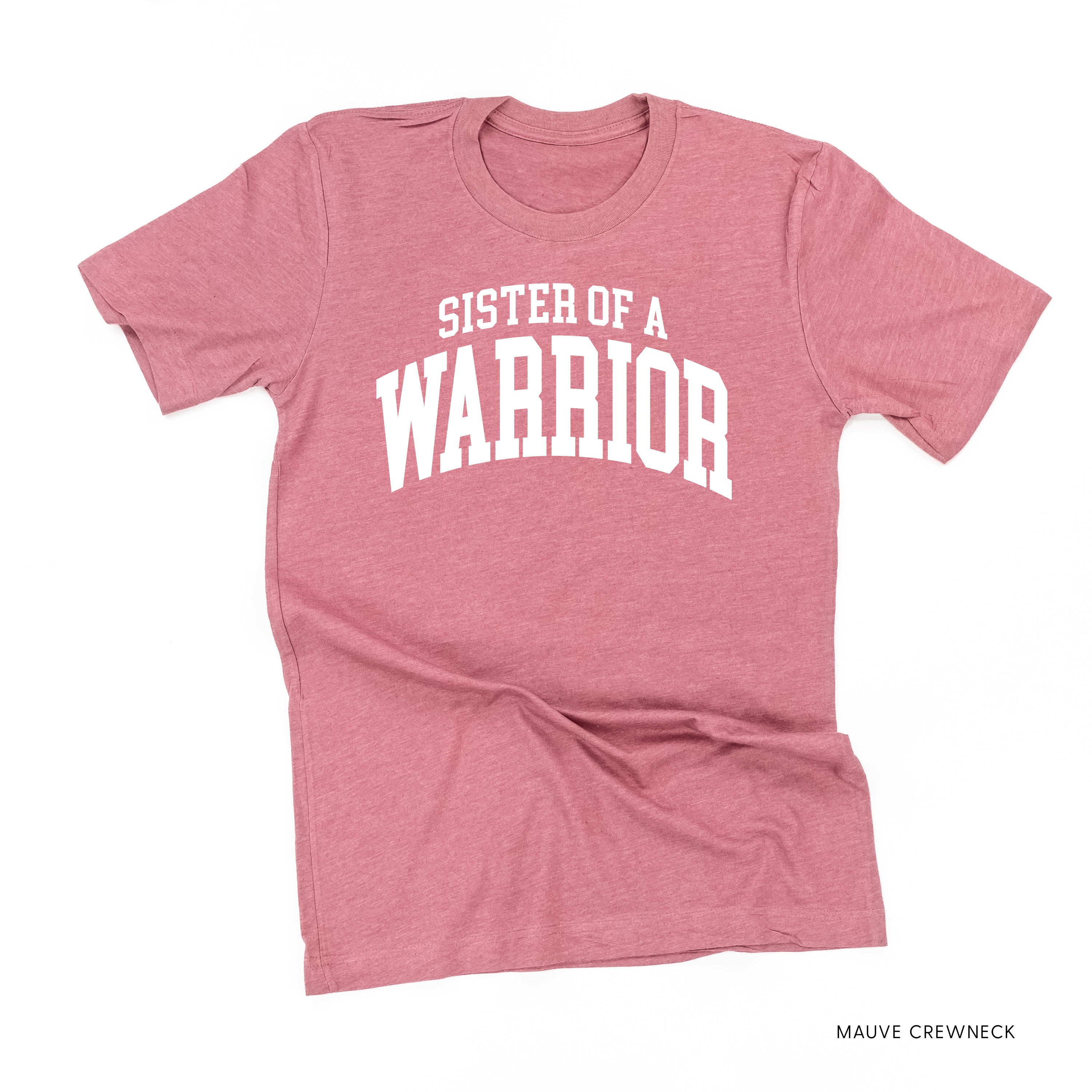 Sister of a Warrior - Varsity - Unisex Tee Little Mama Shirt Shop