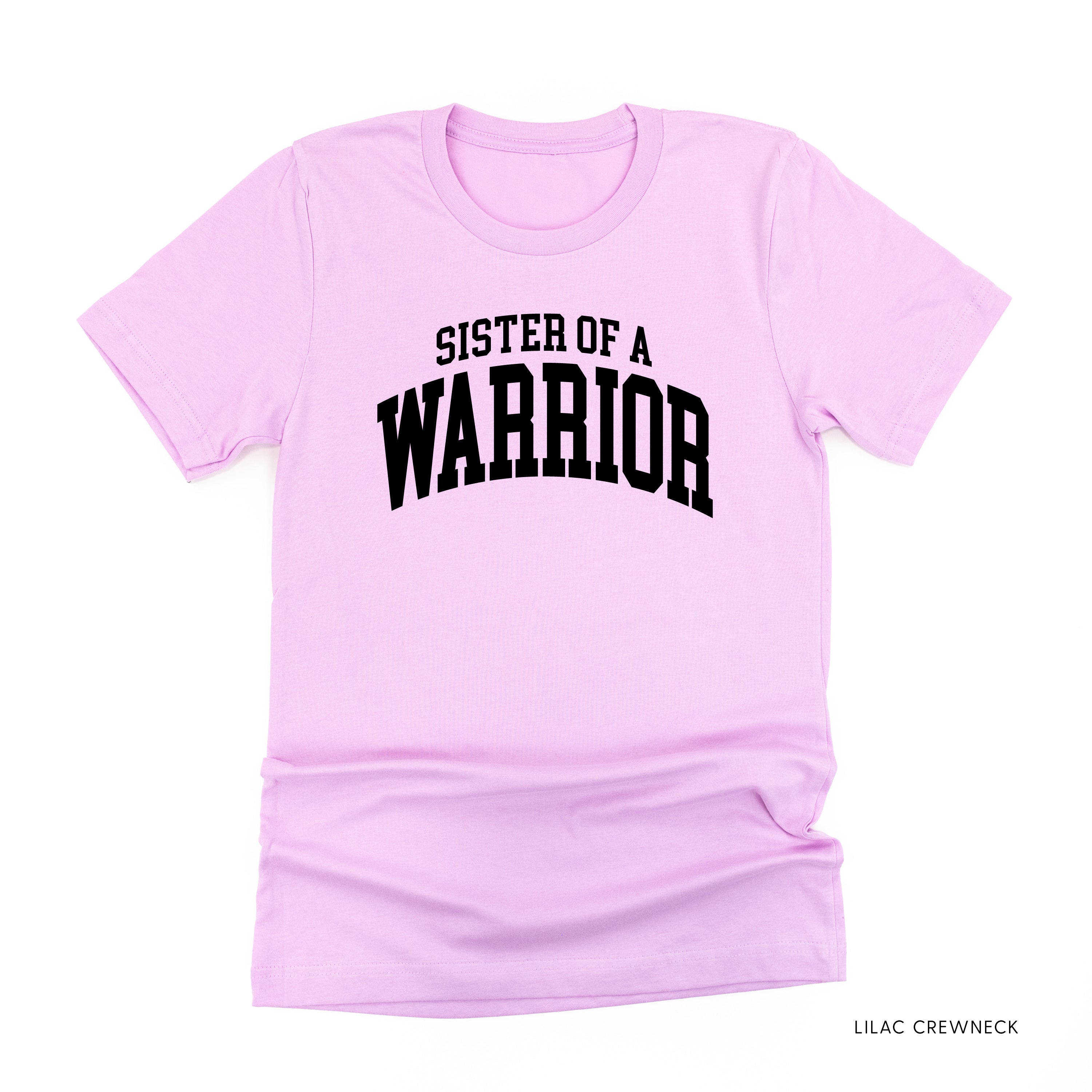 Sister of a Warrior - Varsity - Unisex Tee Little Mama Shirt Shop