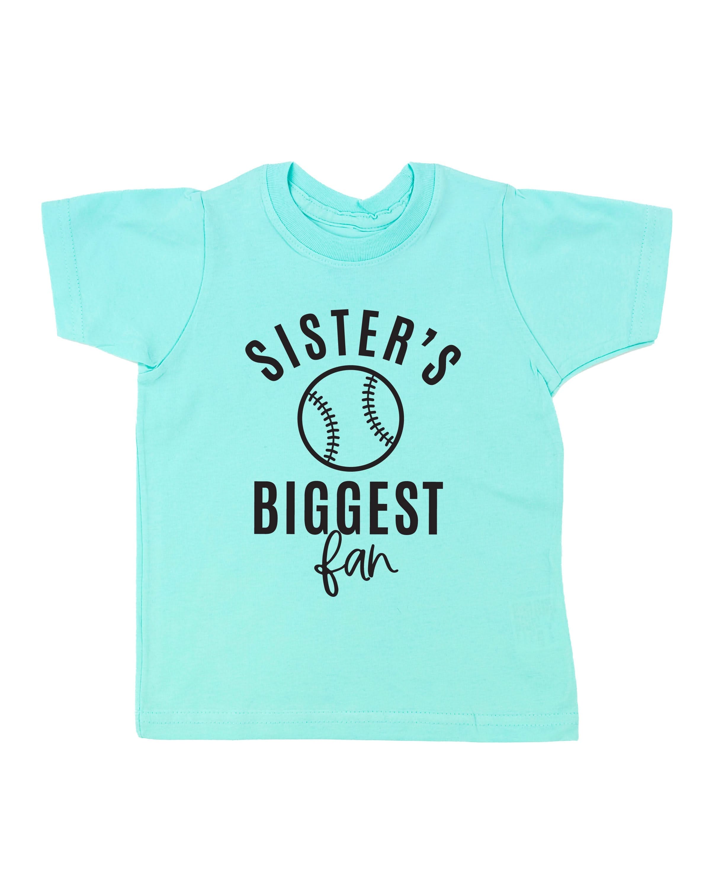 Sister's Biggest Fan - (Choose your Sport) - Child Tee Little Mama Shirt Shop