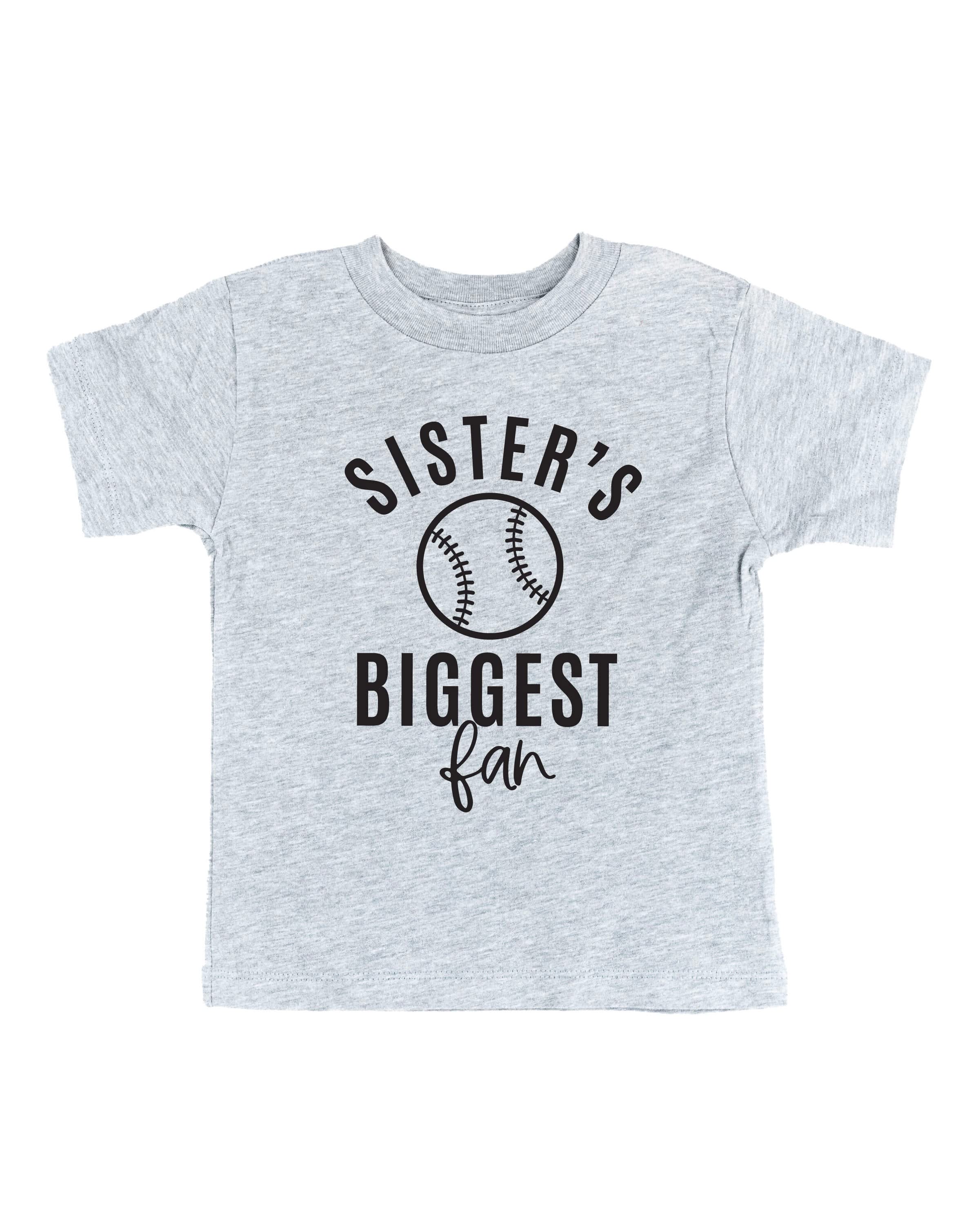 Sister's Biggest Fan - (Choose your Sport) - Child Tee Little Mama Shirt Shop