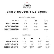 Cool Bunny - Child HOODIE Little Mama Shirt Shop LLC