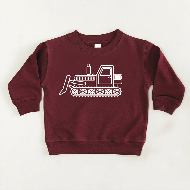 BULLDOZER - Minimalist Design - Child Sweater