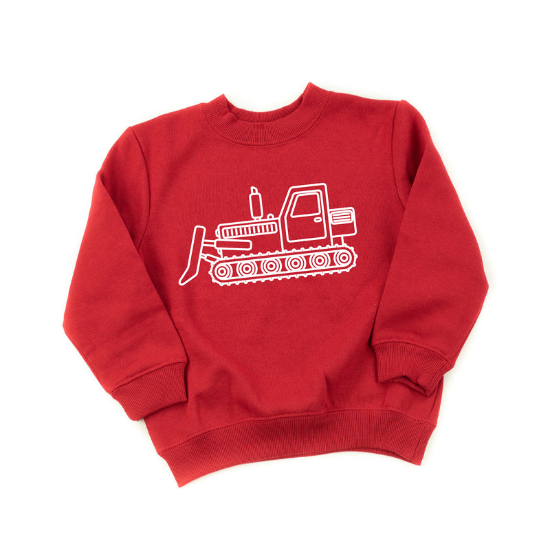 BULLDOZER - Minimalist Design - Child Sweater