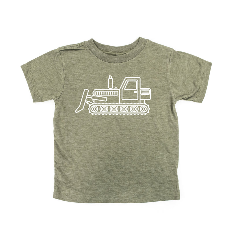 BULLDOZER - Minimalist Design - Short Sleeve Child Shirt