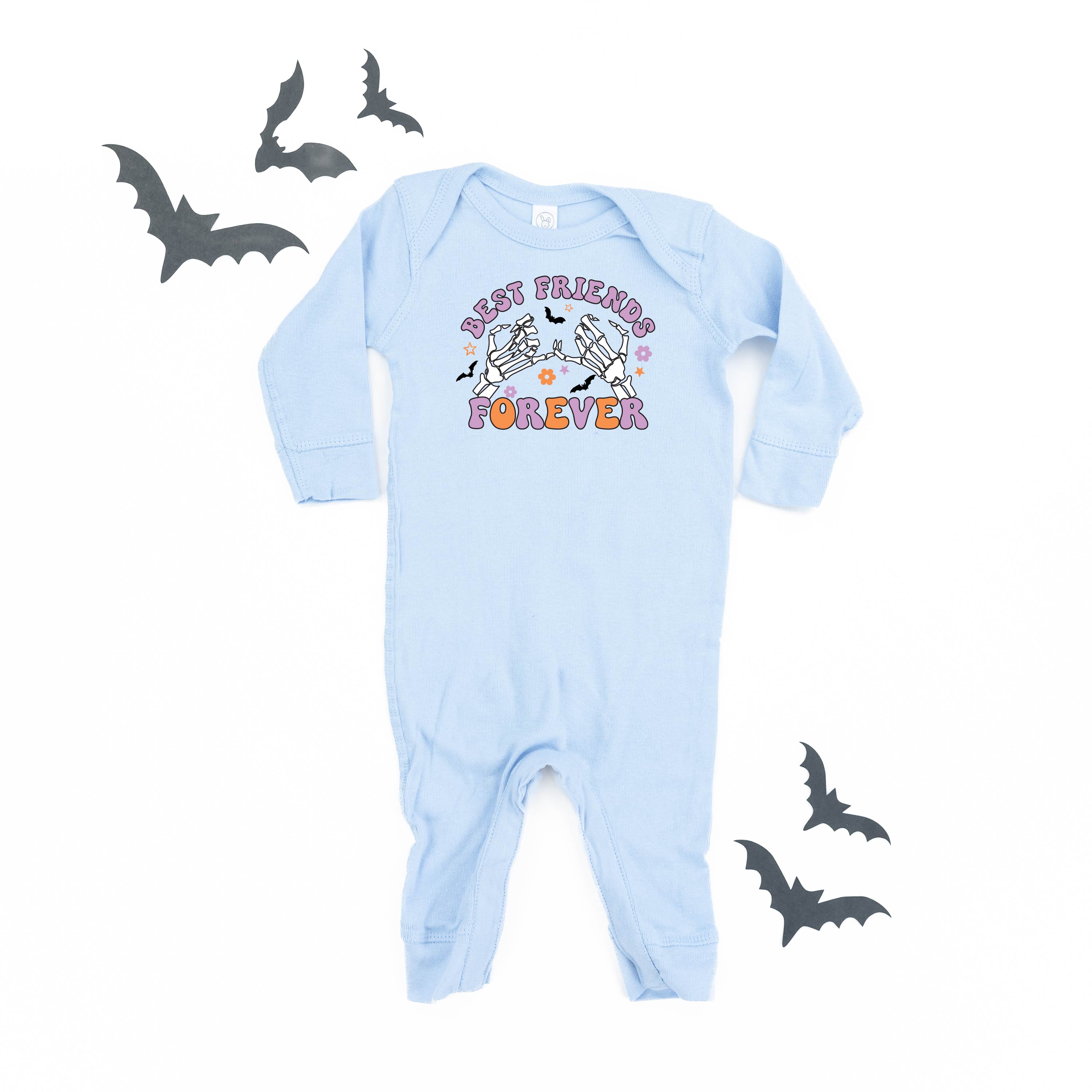 Best Friends Forever - Halloween - Baby Sleeper Little Mama Shirt Shop