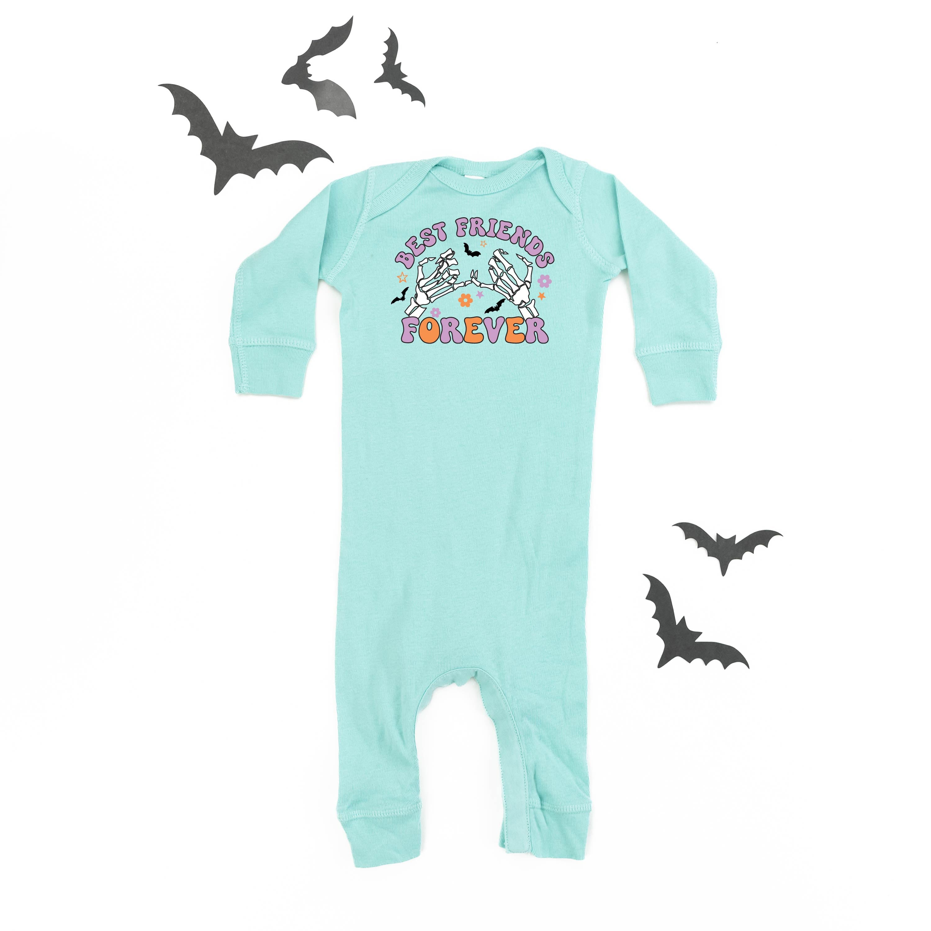 Best Friends Forever - Halloween - Baby Sleeper Little Mama Shirt Shop