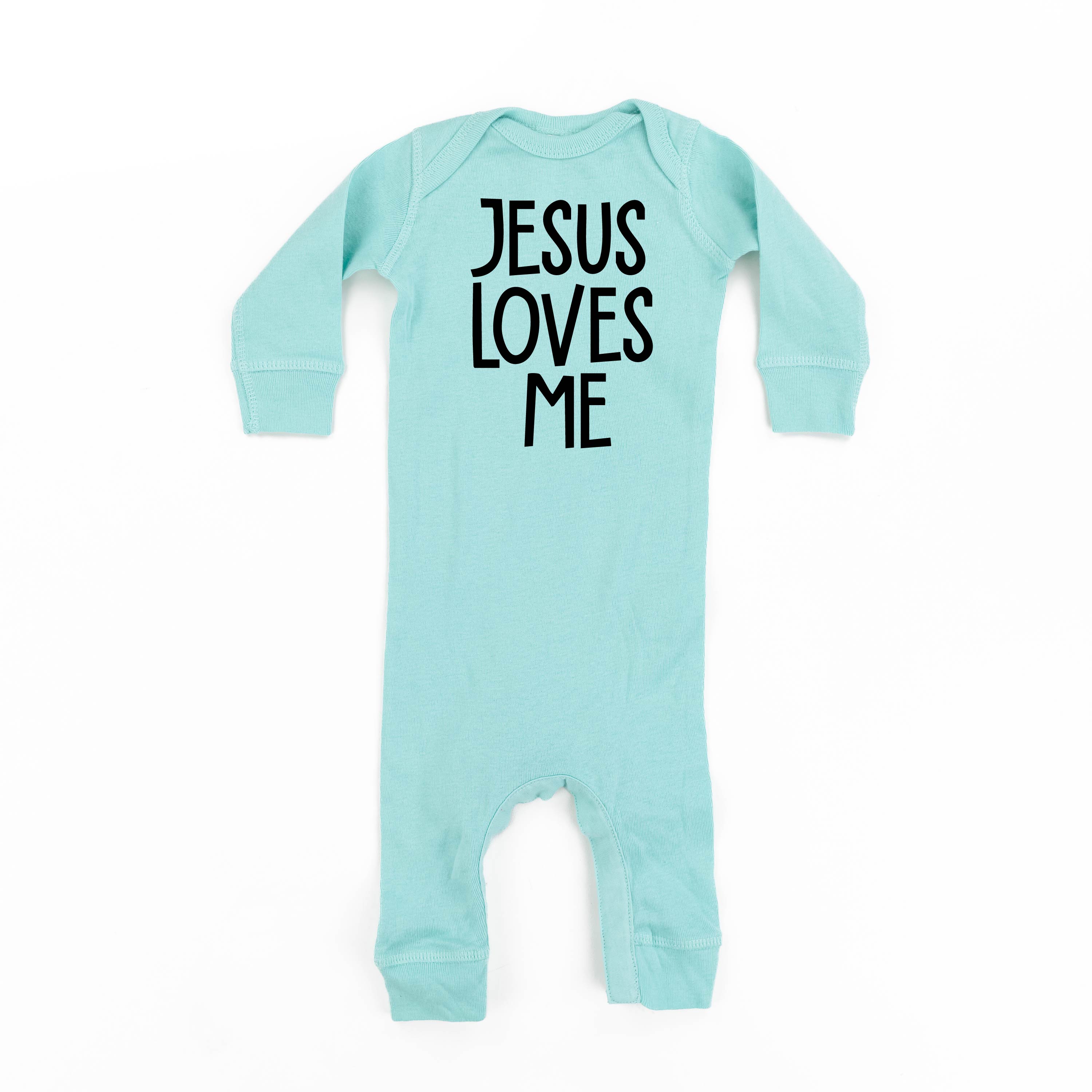 Jesus Loves Me (2025) - Baby Sleeper Little Mama Shirt Shop