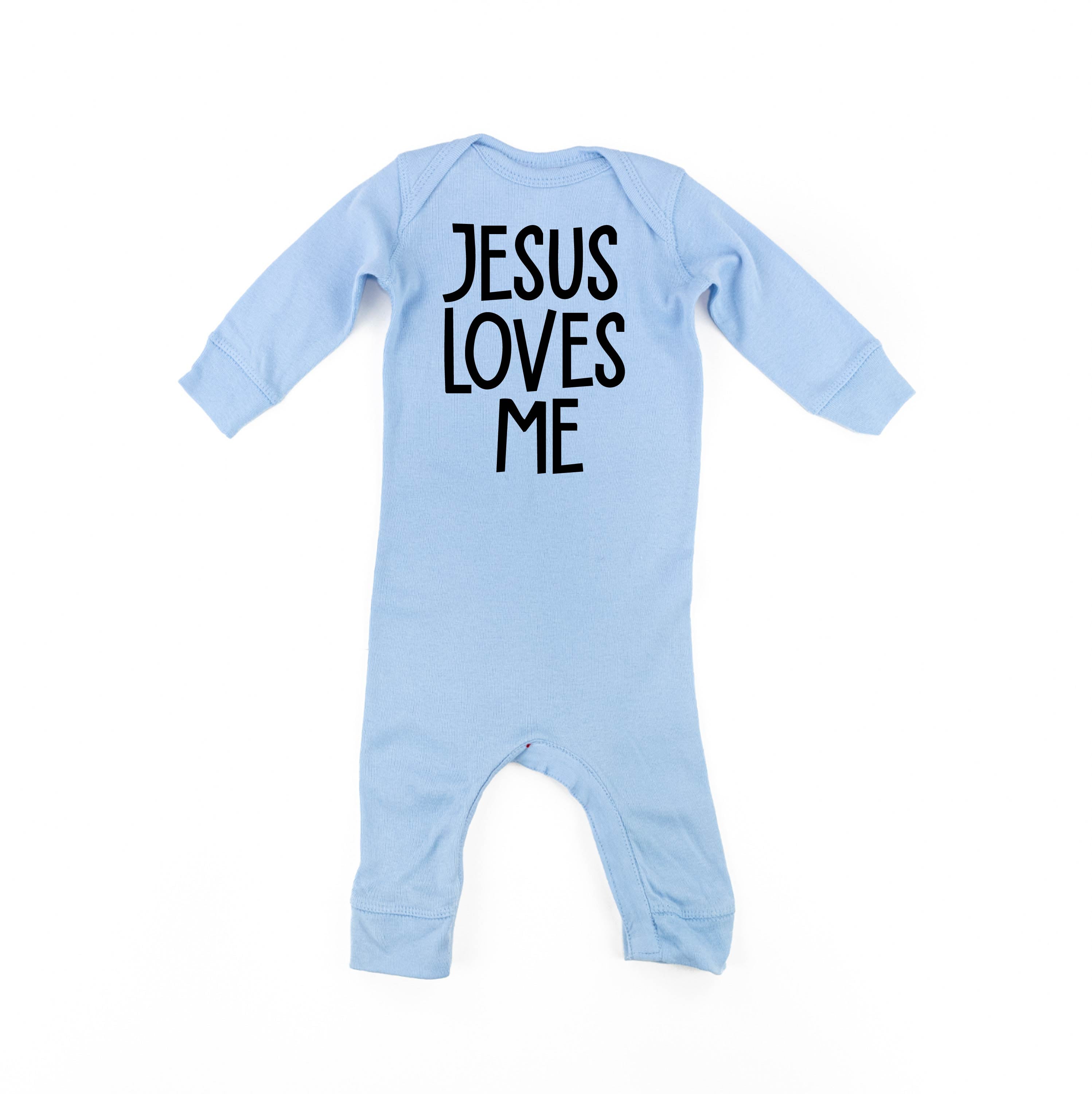 Jesus Loves Me (2025) - Baby Sleeper Little Mama Shirt Shop