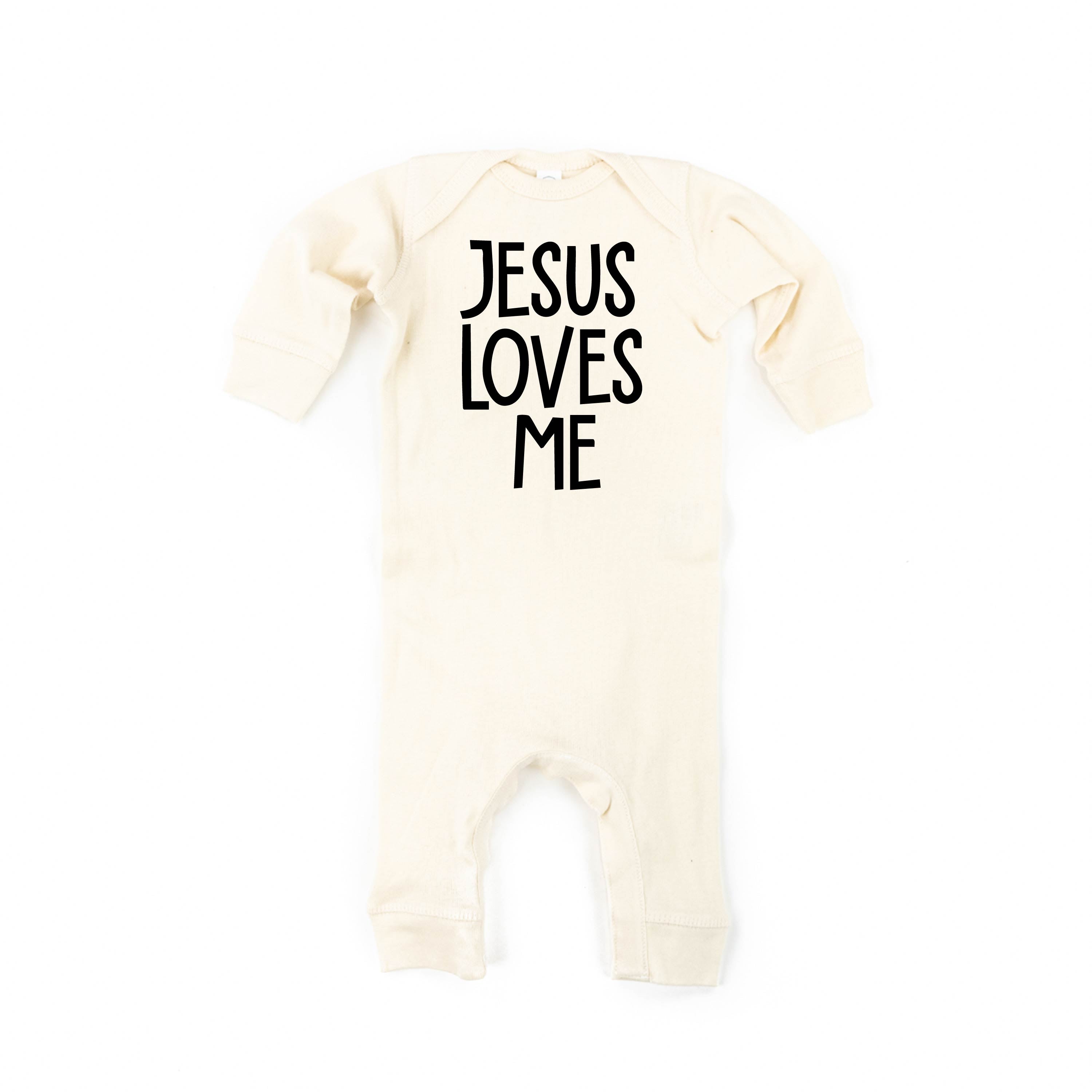 Jesus Loves Me (2025) - Baby Sleeper Little Mama Shirt Shop