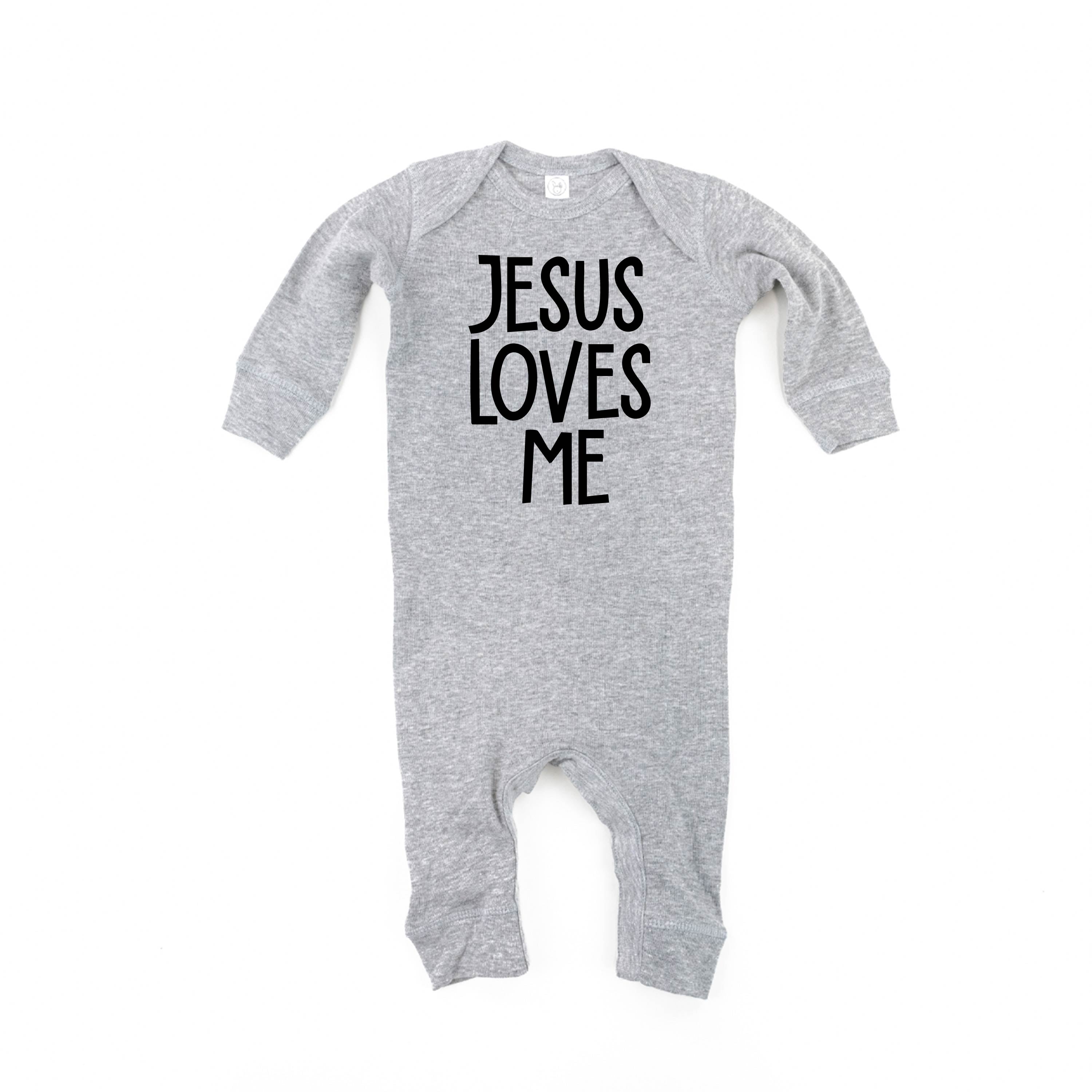 Jesus Loves Me (2025) - Baby Sleeper Little Mama Shirt Shop