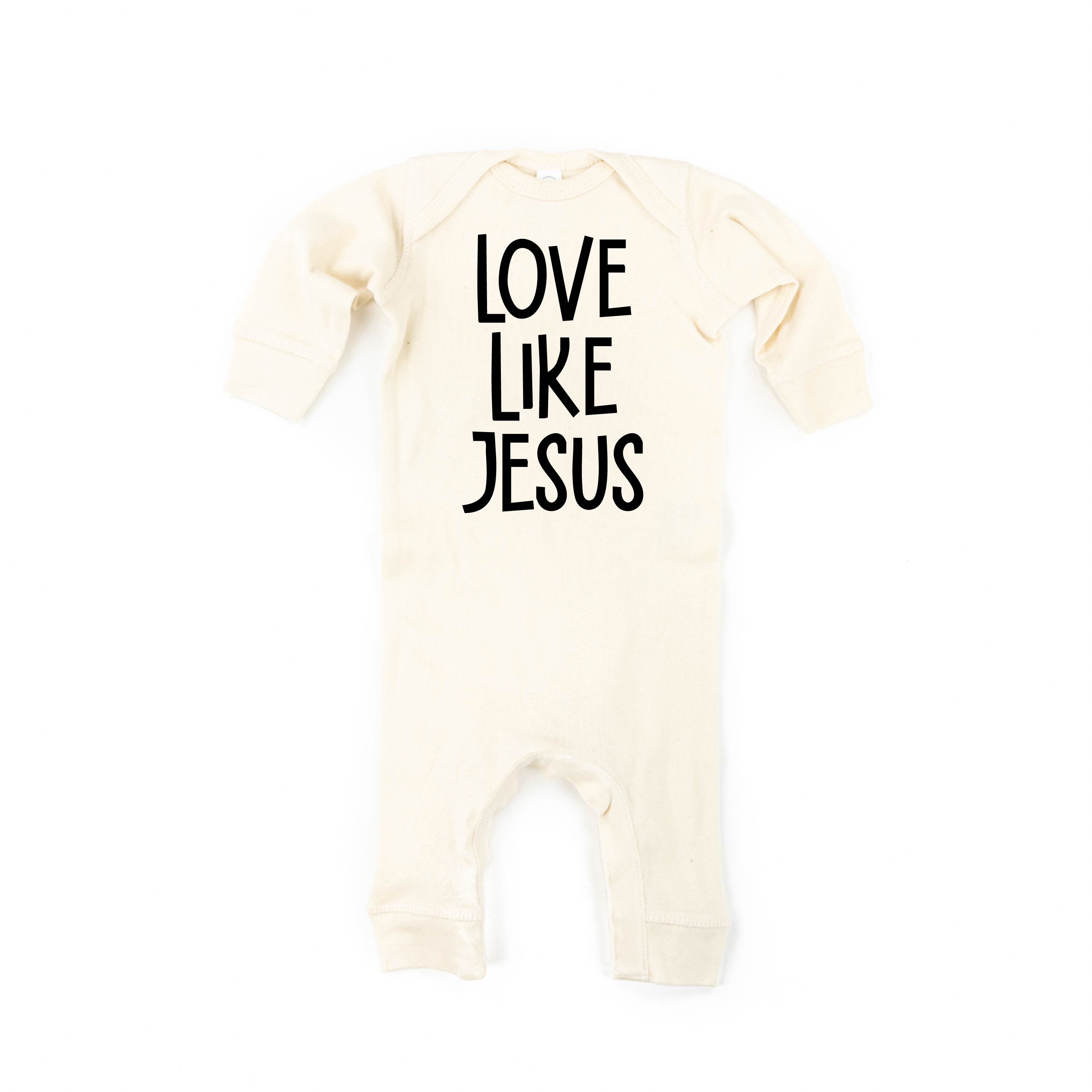 Love Like Jesus - Baby Sleeper Little Mama Shirt Shop