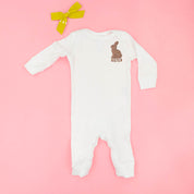 Sister - Chocolate Bunny (pocket) - Baby Sleeper Little Mama Shirt Shop