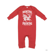 Dancing and Prancing in Jingle Bell Square - Baby Sleeper Little Mama Shirt Shop