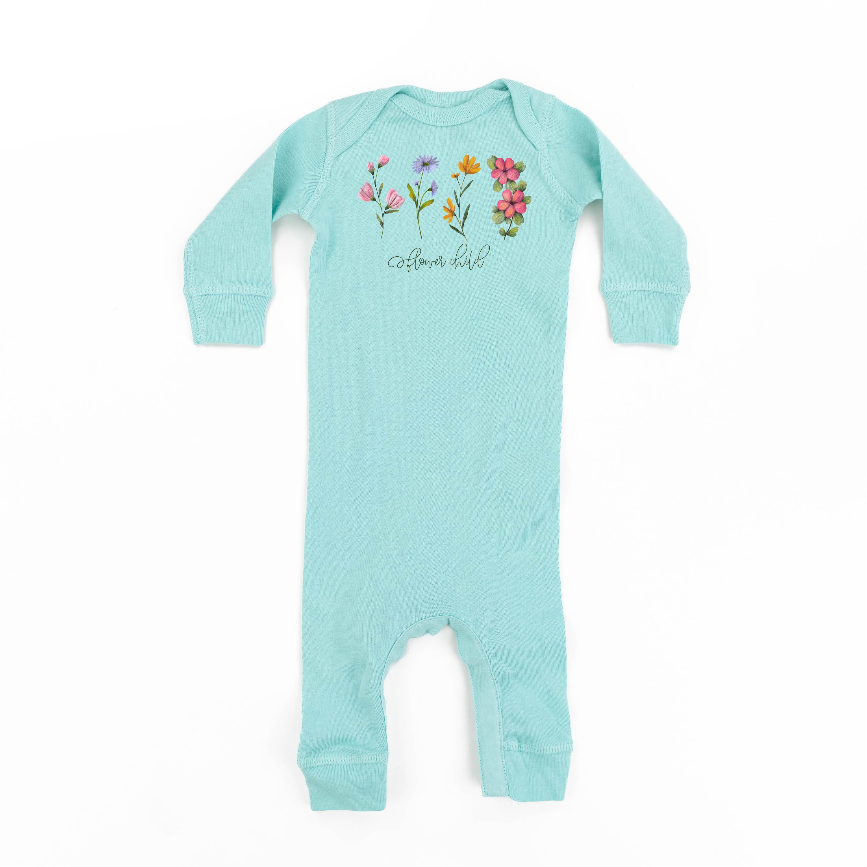 Flower Child - Baby Sleeper Little Mama Shirt Shop