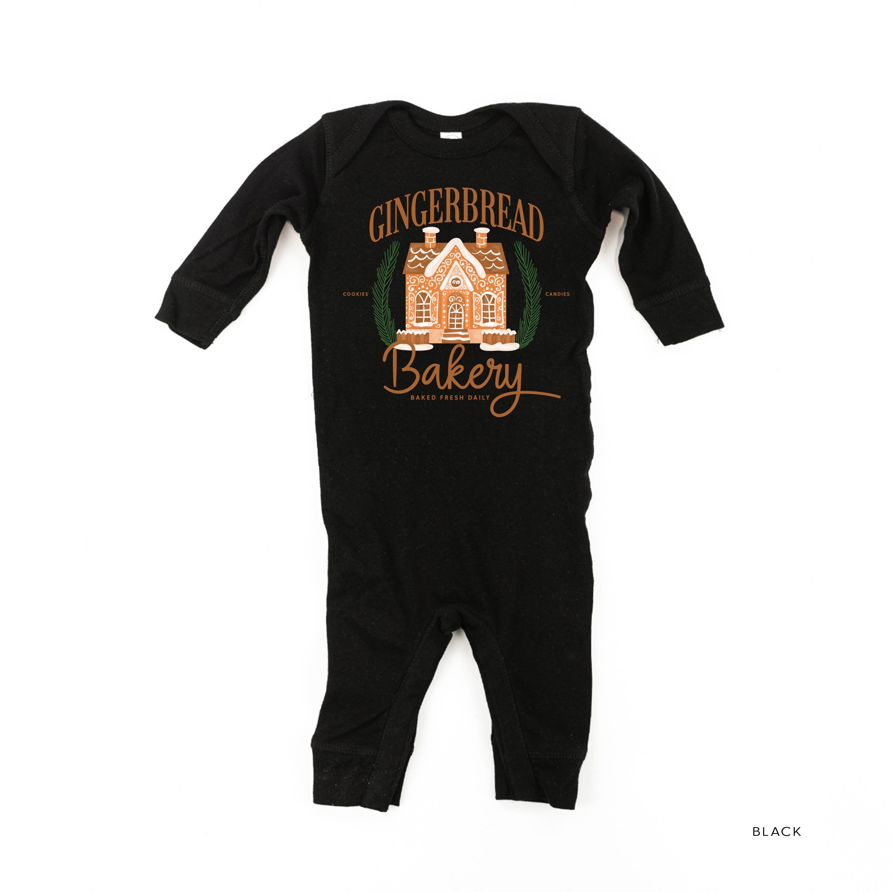 Gingerbread Bakery - Baby Sleeper Little Mama Shirt Shop